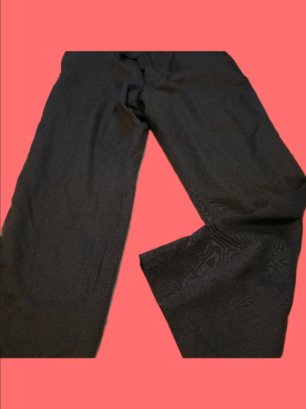 4/$25 Deal! Daniel Hechter Men's Charcoal   Wool Dress Pants